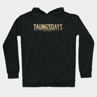 Taungsdays, Am I Right? Hoodie